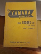 ancien parts list yamaha moto