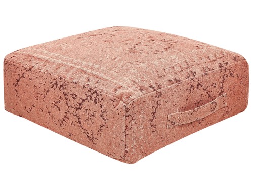 Coussin sol coton - en, rouge