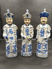 Triptyque empereurs chinois