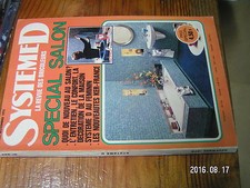 1µ? Revue Systeme D n°334 Plan encarté Meuble de rangement / Barriere & cloture