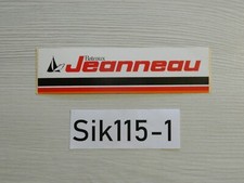 AUTOCOLLANT bateaux JEANNEAU