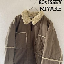 USED 80SISSEYMIYAKE MOUTON JACKET/OUTERWEAR BLOUSON GOOD
