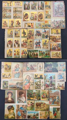 Lot anciens chromos - anciens,