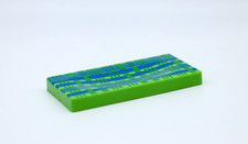 PLAYMOBIL matelas vert bleu