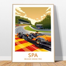 SPA - Affiche F1 / Formula1