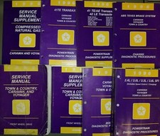 Lot de 8 manuels d'entretien