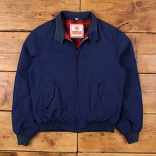 Vintage Baracuta Windbreaker Jacket M 90s Bomber G9 Blue