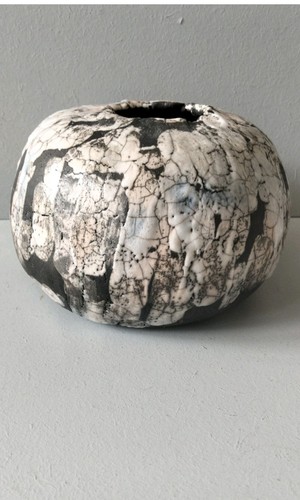 Céramique raku pot - céramique, forme