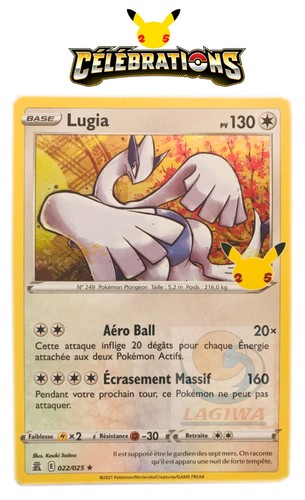 Carte pokemon lugia - pokemon,