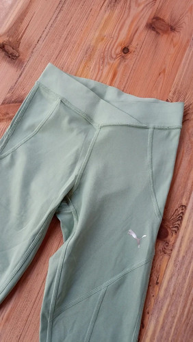 Leggings bleu vert