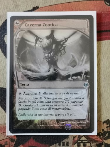 Mtg foil caverna - *foil*, zootica