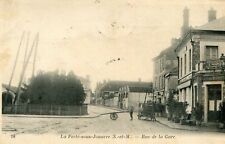 LA FERTE SOUS JOUARRE LOT 5 cards station market cafe agricultural dump truck church