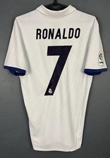 MEN FC REAL MADRID 2016/2017 RONALDO SOCCER FOOTBALL SHIRT JERSEY MAILLOT SIZE S
