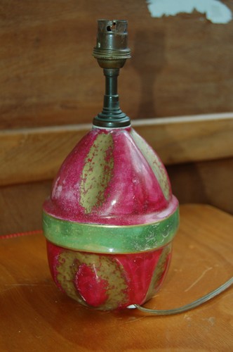 Lampe céramique émaillée - lampe, en