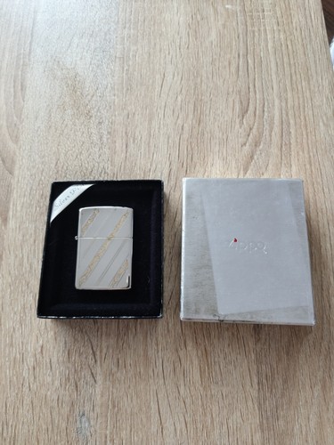 Zippo silver plate - , inlay