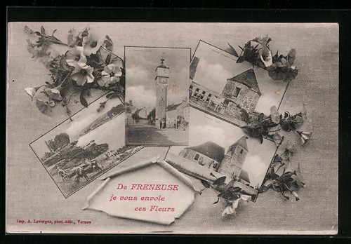 Cpa freneuse eglise - cpa, freneuse,