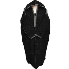 Djellaba Marocaine Noire En