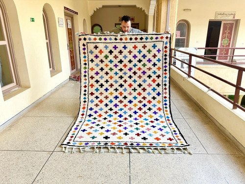 Tapis laine berbère - tapis,