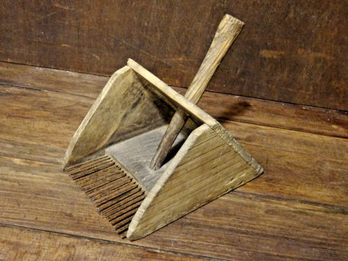 Outil ancien peigne - , à