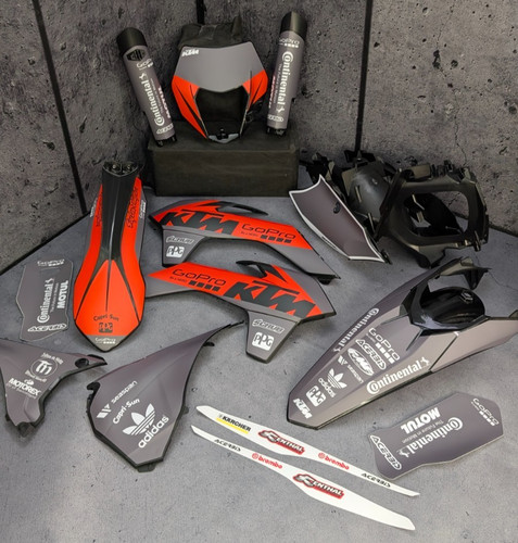 Plastics graphics ktm 2014 - graphics,