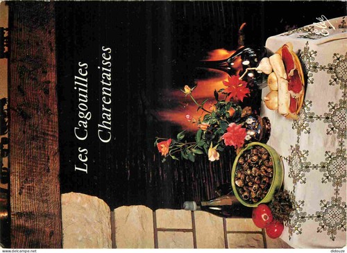 Carte postale recettes - recettes, de