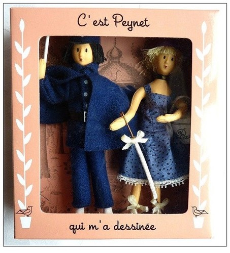 Poupées parisienne et - ",
