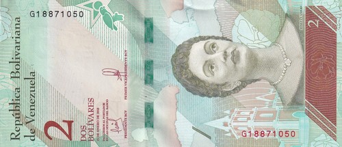 Venezuela bolivares josefa - 2,