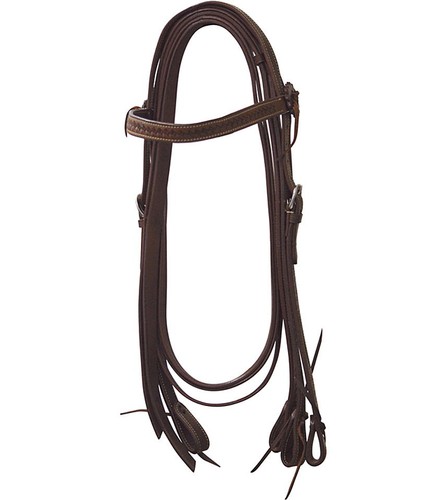 Bridon western droit complet