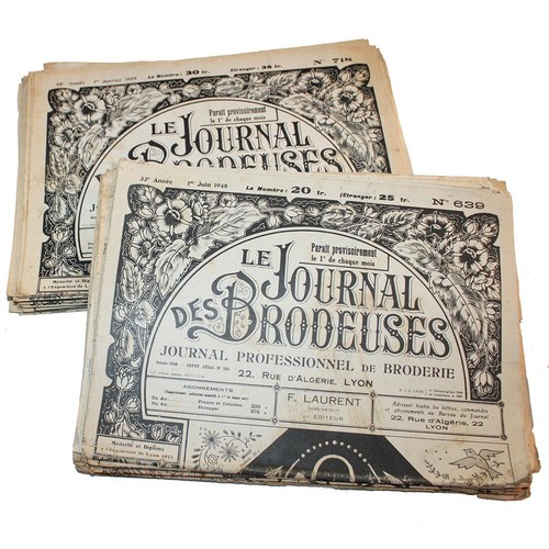 Lot journaux anciens - de, "le