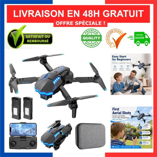 Drone caméra 1080p - caméra,