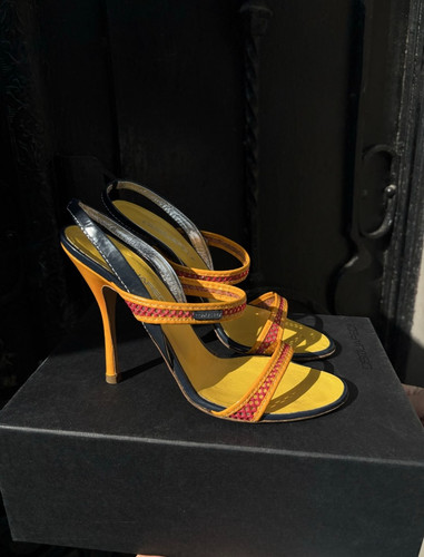 Dsquared2 yellow leather - dsquared2,
