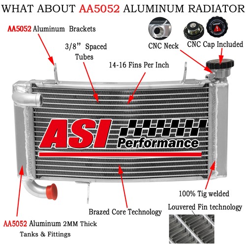 Motocyclette radiateur pour - motocyclette,