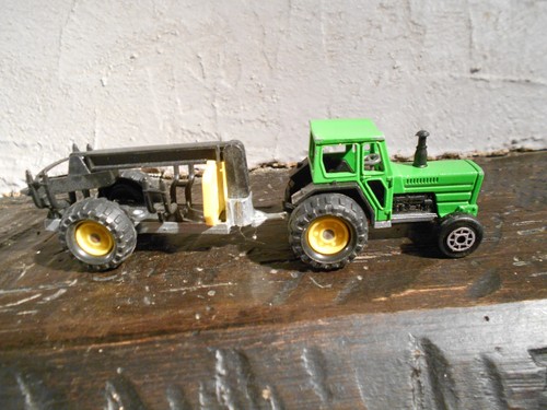 Tracteur majorette avec - tracteur,