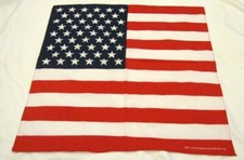 American Flag Red,White,Blue Bandanna Face Mask,Head Wrap,Wristband,Scarf-New!