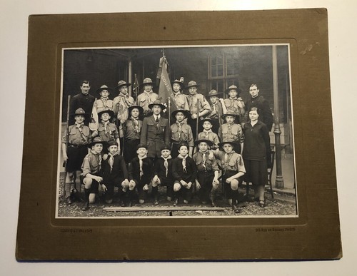 Ancienne photo scout - scout, france