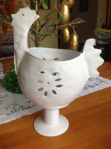 Chicken container white - chicken,