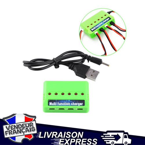 Chargeur batteries lipo 7v - 6,