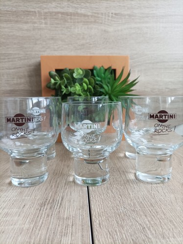 Lot verres martini the - 6,