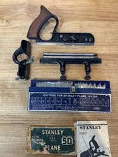 Rare rabot combine Stanley no50,fabriqué aux Etat-Unis,finition noir émaillé.