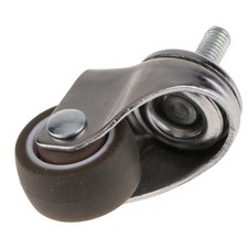 Roulette pivotante robuste en