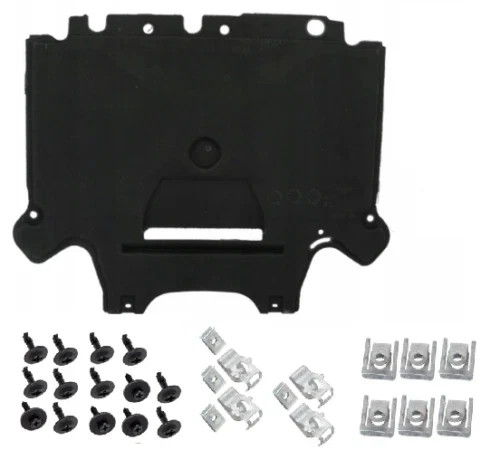 Clips plaque couvercle - +, cache