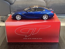 Limited to 999 units worldwide GT SPIRIT 1/18 BMW M6 Grand Coupe Blue Minicar