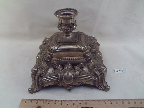Ancien pied lampe à - pied,