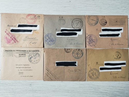 Lot courrier ww2 - ww2, /