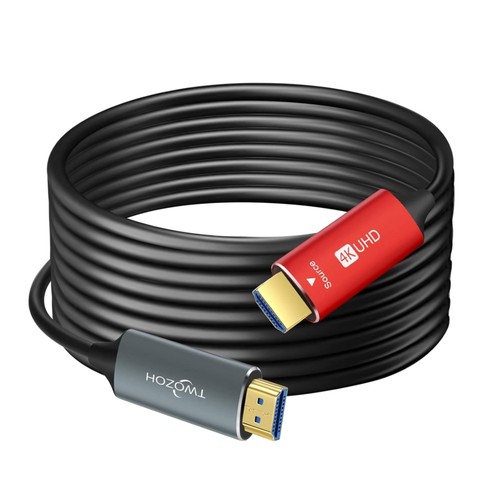 Câble hdmi fibre optique - fibre,