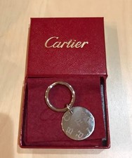 Porte-clés ovale logo Cartier