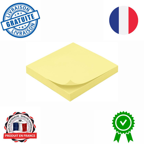 Bloque note feuille adhésive - bloque,