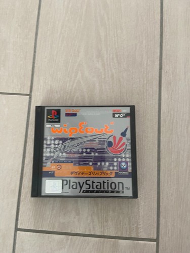 Ps1 wipeout tbe complet - tbe,