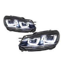 2 feux phare avant led pour VW