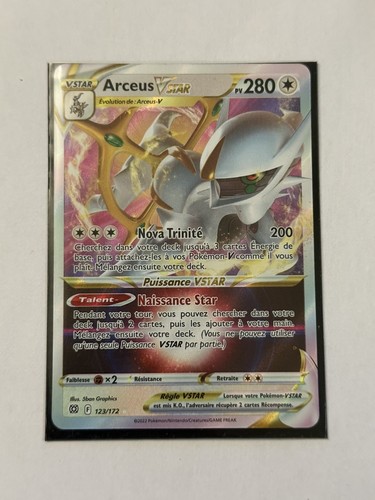Carte pokémon arceus - carte,